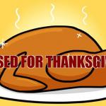 Closed for Thanksgiving